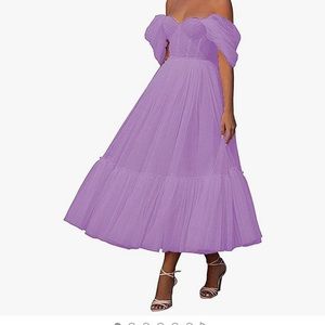 Beautiful Lilac tulle dress